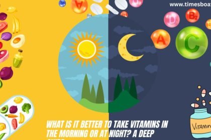 is it better to take vitamins in the morning or at night
