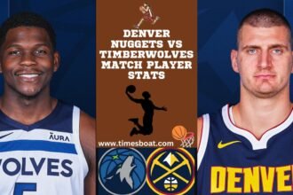 Denver Nuggets vs Timberwolves Match Player Stats