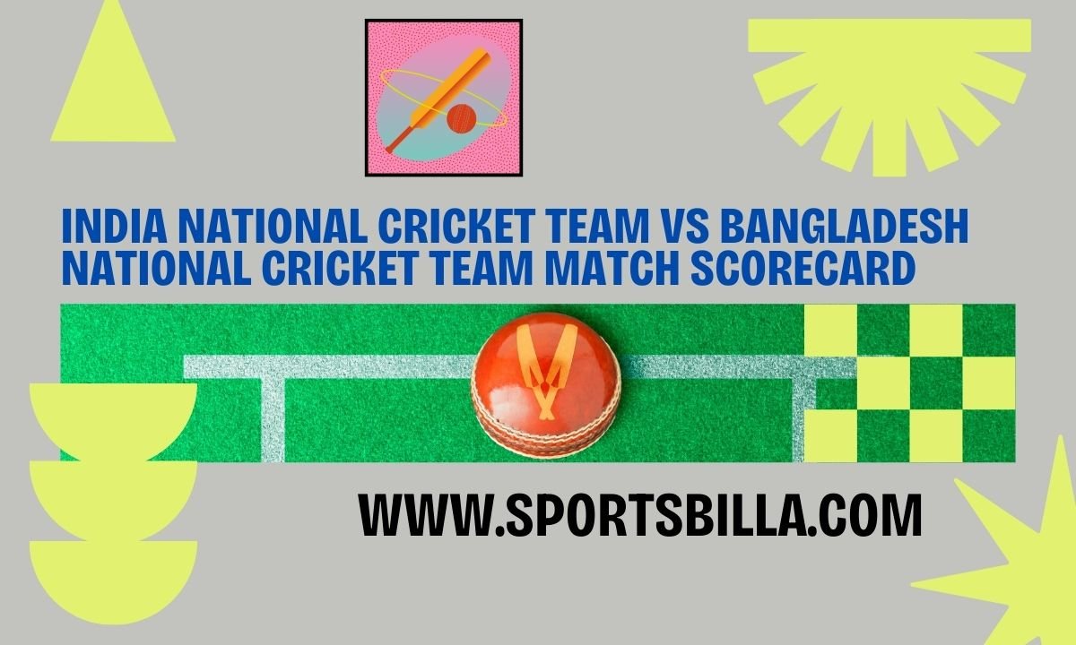 india national cricket team vs bangladesh national cricket team match scorecard